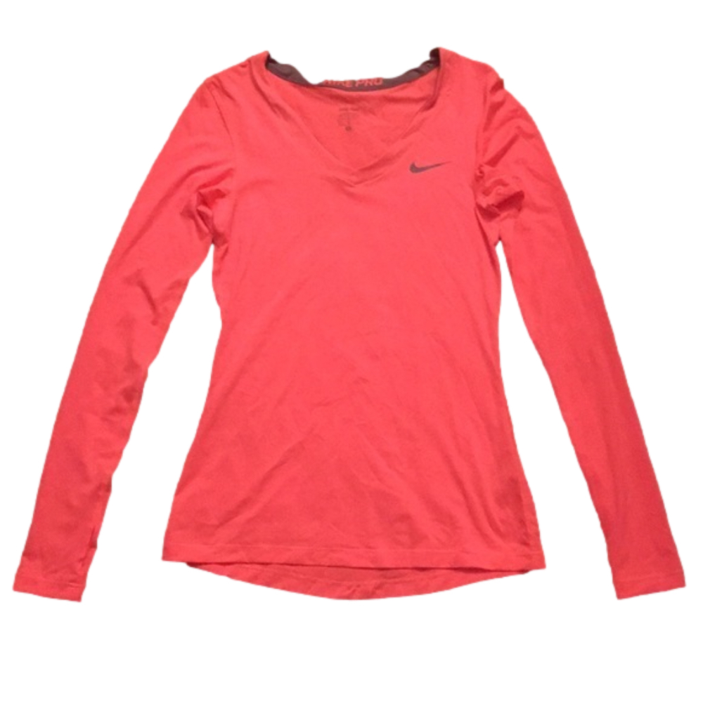 NWOT Nike Dri-Fit Neon Orange Small Top